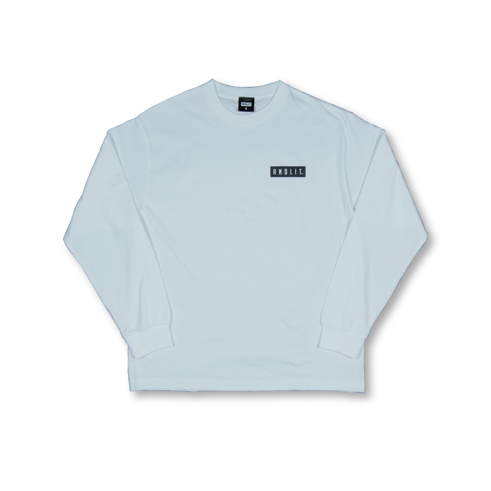 ANDLIT BOXlogo CASUAL L/Sshirt(ALLCT-003)