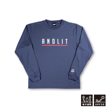 ANDLIT DRY L/Sshirt(ALLT-1002-D.GREY)