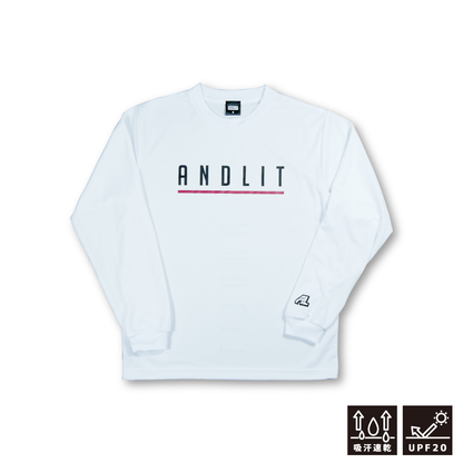 ANDLIT DRY L/Sshirt(ALLT-1002-WHITE)