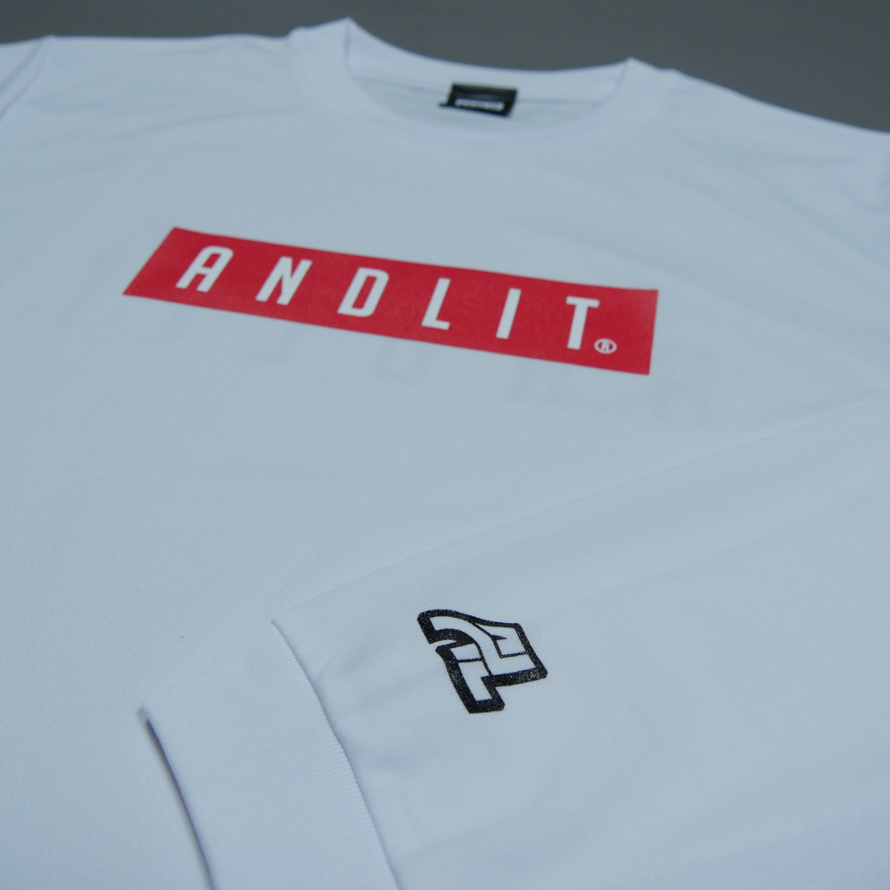 ANDLIT DRY L/Sshirt(ALLT-1003-WHTR)