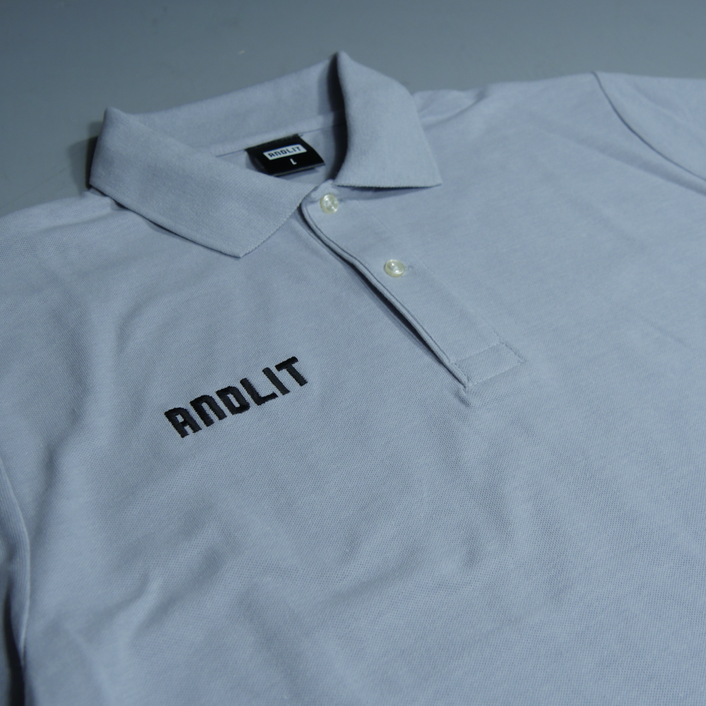 DRY SMOOTH POLOshirt(ALPS-1001-GREY)